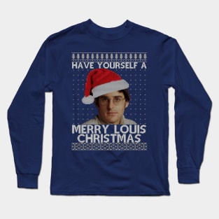 Merry Louis Christmas Theroux Long Sleeve T-Shirt